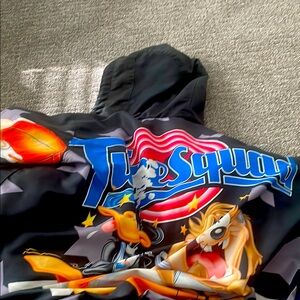 Black Looney Tunes Graphic Hoodie